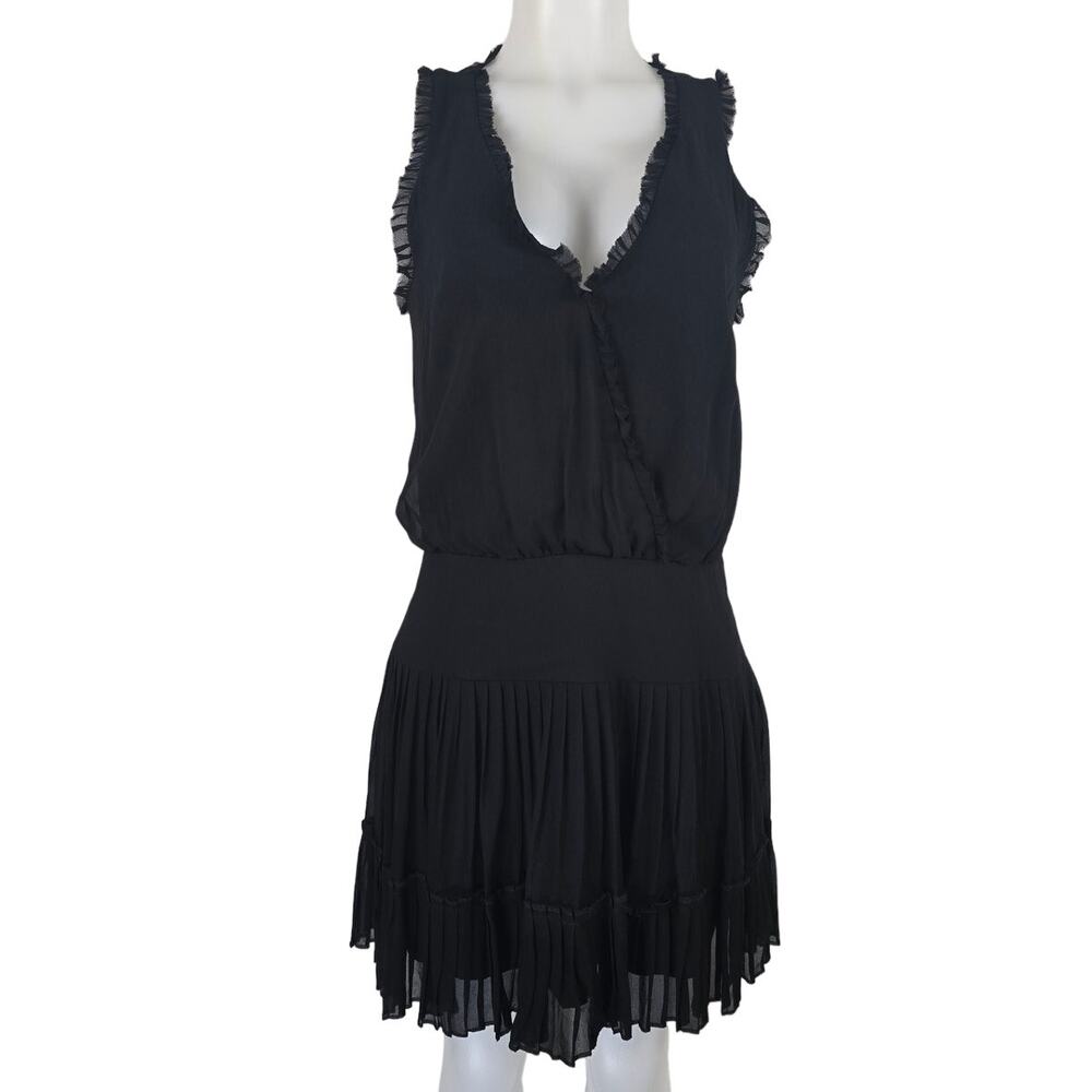 Nicole Miller Artelier Black Sleeveless Women's Mini Dress 8